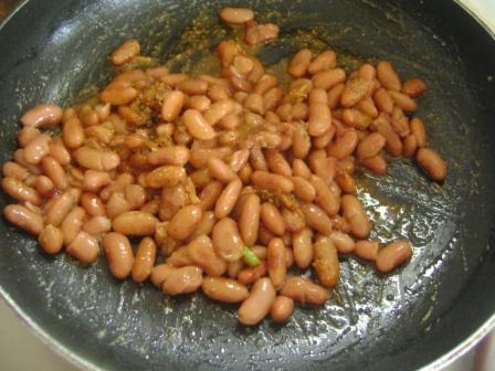 Add boiled Rajma